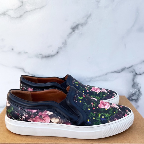 Givenchy women’s floral-print slip-on sneaker skate shoe size IT 38 US 8 - Picture 6 of 16